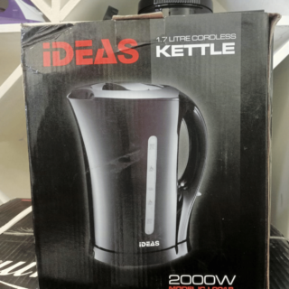 IDEAS 1.7L CORDLESS PLASTIC KETTLE